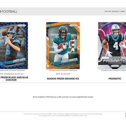 Panini - 2025 Prizm American Football (NFL) - Value Pack Box