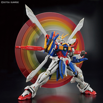 Bandai - Gunpla - RG 1/144 - Mobile Fighter G Gundam - GF13-017NJII Burning Gundam (God Gundam)