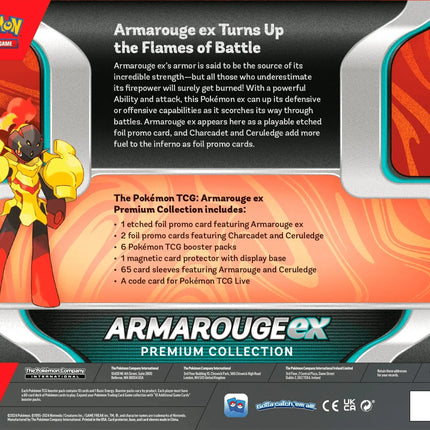 Pokemon TCG - Scarlet & Violet -  Armarouge ex Premium Collection