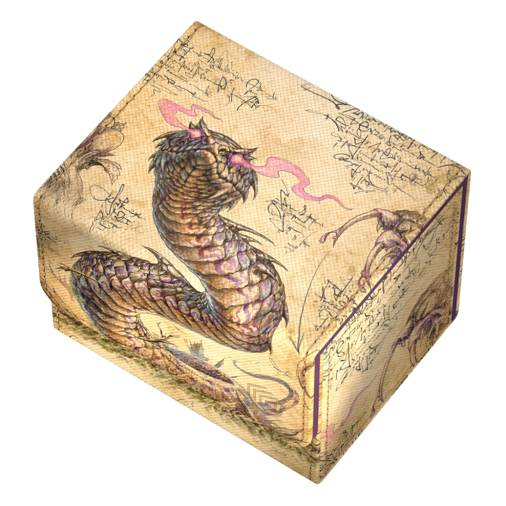 Ultimate Guard - Sidewinder XenoSkin - 100+ Deck Case - Magic: The Gathering - Bloomburrow - Rottenmouth Viper