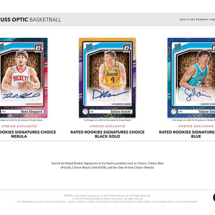 Panini - 2024/25 Donruss Optic Basketball (NBA) - Choice Box