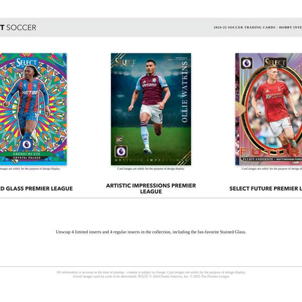 Panini - 2024/25 Select Premier League Football (Soccer) - International Hobby Box
