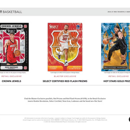 Panini - 2024/25 Select Basketball (NBA) - Blaster Box