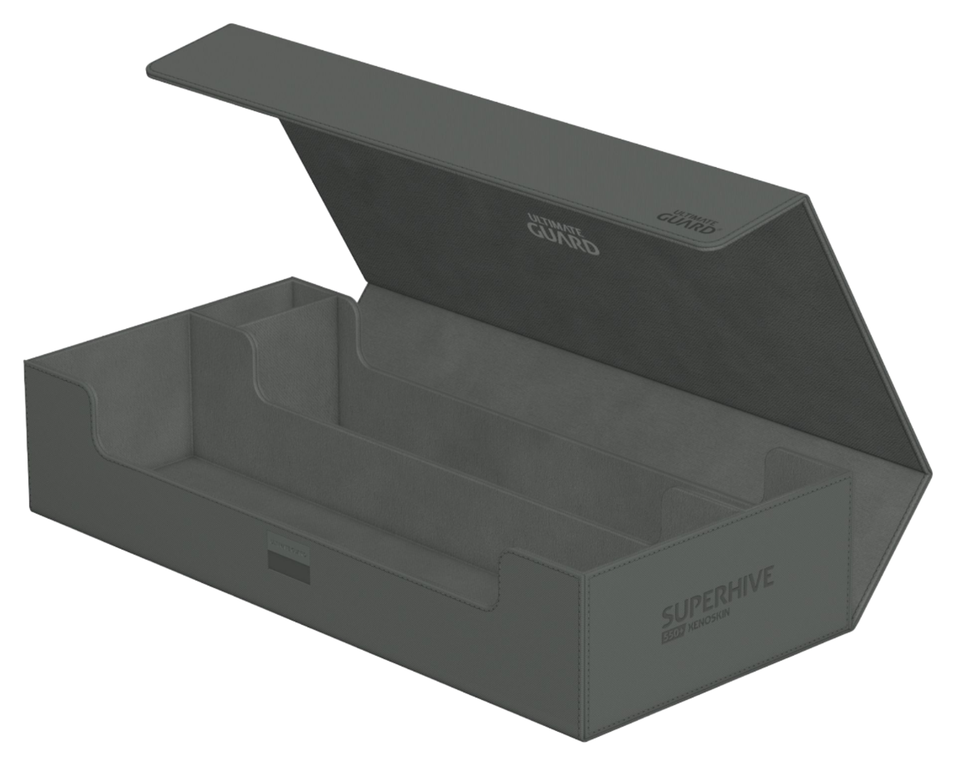 Ultimate Guard - Superhive XenoSkin - 550+ Card Case - Monocolor Grey