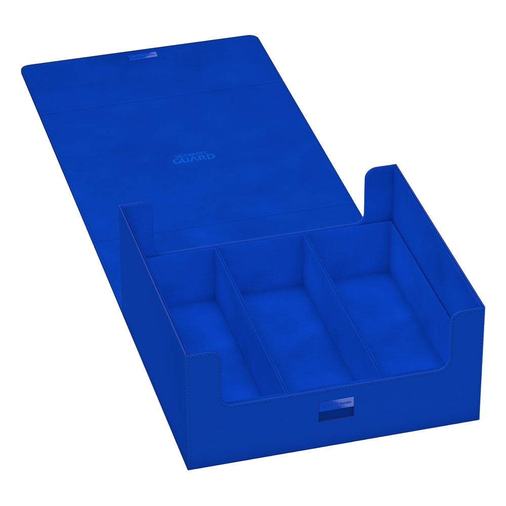 Ultimate Guard - Treasurehive XenoSkin - 90+ Magnetic Card Case - Monocolor Blue