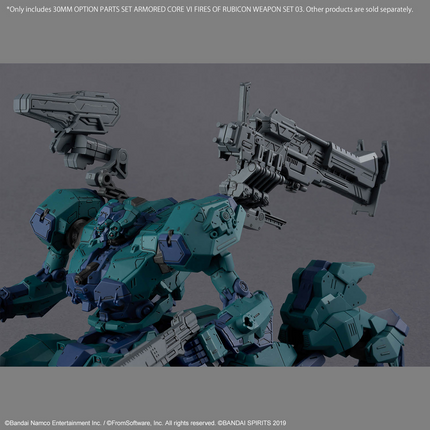 Bandai - 30 Minutes Missions (30MM) - Armoured Core VI Fires of Rubicon - Weapon Set 03