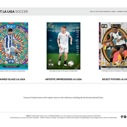 Panini - 2024/25 Select La Liga Football (Soccer) - International Hobby Box