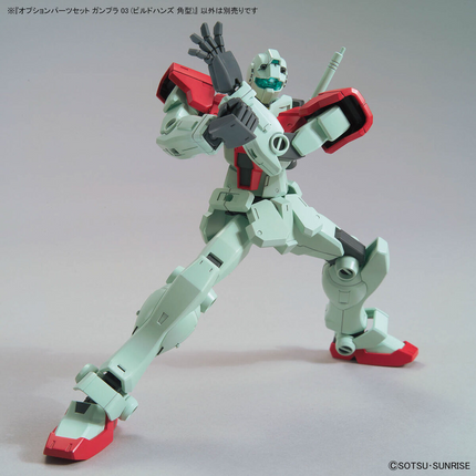 Bandai - Gunpla - Option Parts Set 1/144 - Gundam Build Divers - Gunpla 03 (Build Hands Edge)