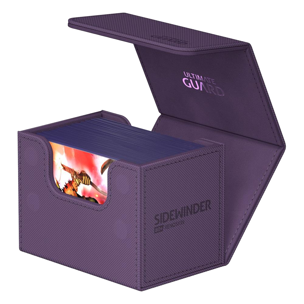 Ultimate Guard - Sidewinder XenoSkin - 80+ Deck Case - Monocolor Purple