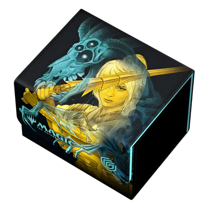 Ultimate Guard - Sidewinder XenoSkin - 100+ Deck Case - Magic: The Gathering - Duskmourn: House of Horror - The Wandering Rescuer
