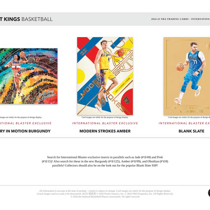 Panini - 2024/25 Court Kings Basketball (NBA) - International Blaster Box