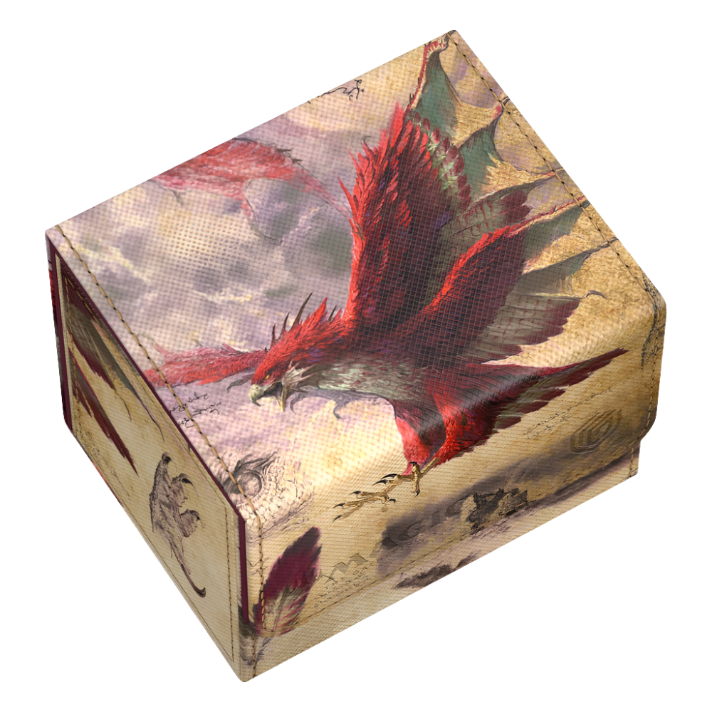 Ultimate Guard - Sidewinder XenoSkin - 100+ Deck Case - Magic: The Gathering - Bloomburrow - Dragonhawk, Fate's Tempest