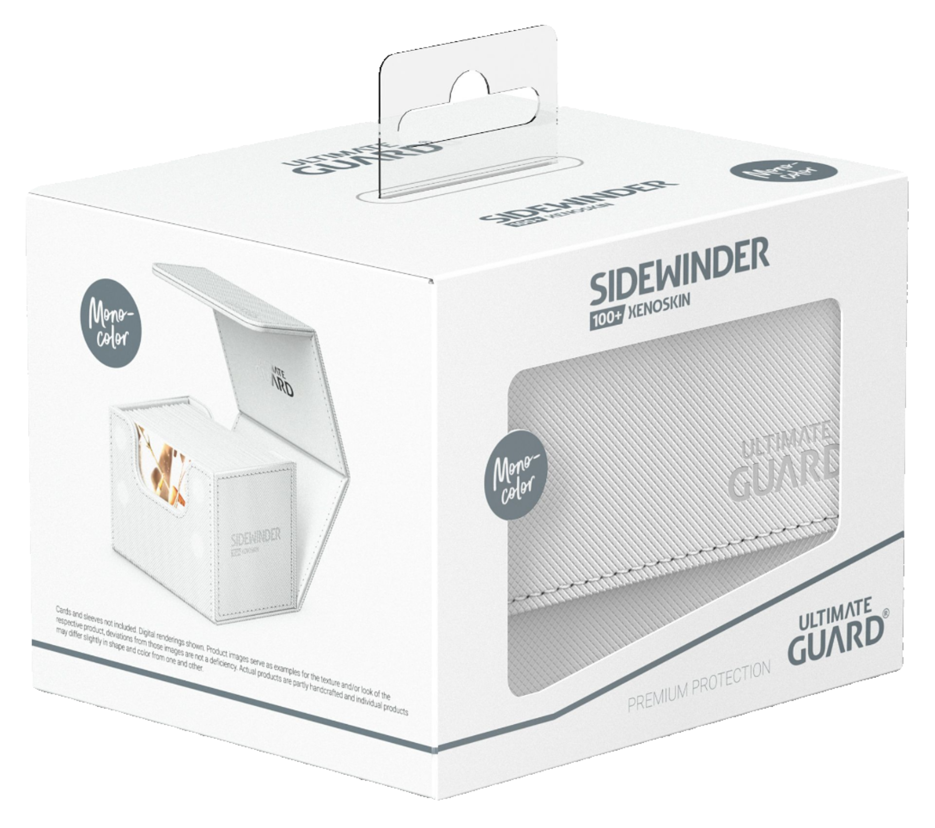 Ultimate Guard - Sidewinder XenoSkin - 100+ Deck Case - Monocolor While
