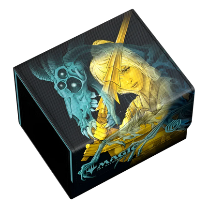 Ultimate Guard - Sidewinder XenoSkin - 100+ Deck Case - Magic: The Gathering - Duskmourn: House of Horror - The Wandering Rescuer