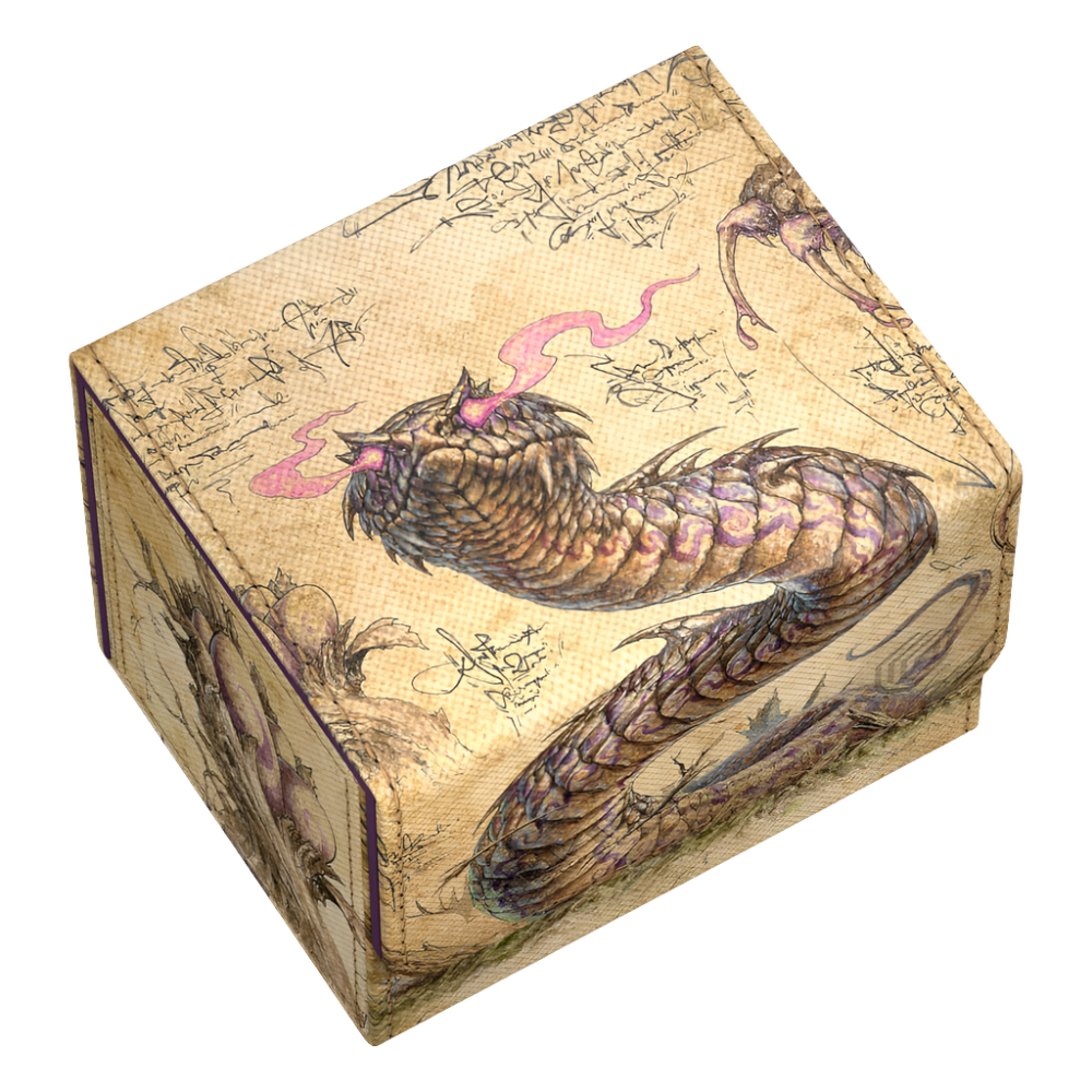 Ultimate Guard - Sidewinder XenoSkin - 100+ Deck Case - Magic: The Gathering - Bloomburrow - Rottenmouth Viper