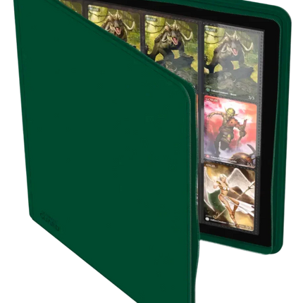 Ultimate Guard - Zipfolio 480 XenoSkin - 24-Pocket Portfolio - Green