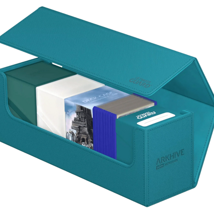 Ultimate Guard - Arkhive XenoSkin - 400+ Card Case - Monocolor Petrol