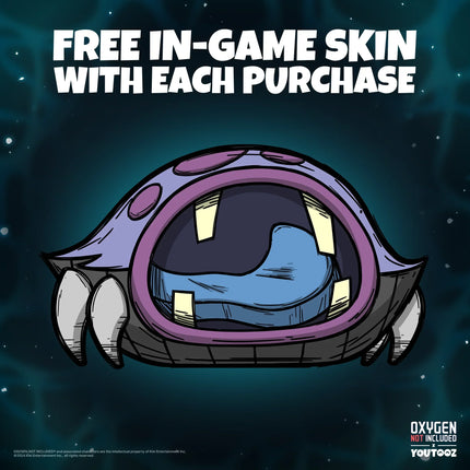 Youtooz - Oxygen Not Included - Hatch Shoulder Rider Plush (6in)
