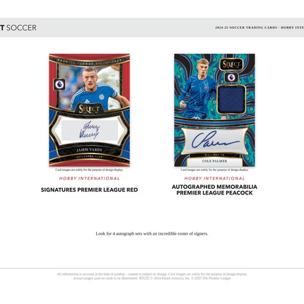 Panini - 2024/25 Select Premier League Football (Soccer) - International Hobby Box