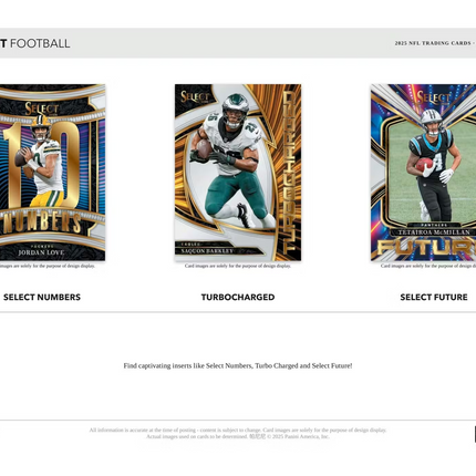 Panini - 2025 Select American Football (NFL) - Blaster Box
