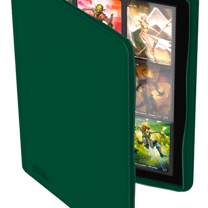 Ultimate Guard - Zipfolio 360 XenoSkin - 18-Pocket Portfolio - Green