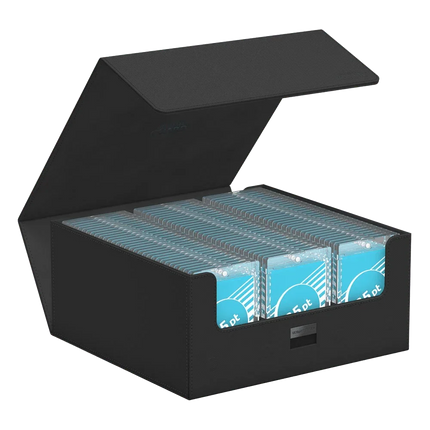 Ultimate Guard - Treasurehive XenoSkin - 90+ Magnetic Card Case - Monocolor Black