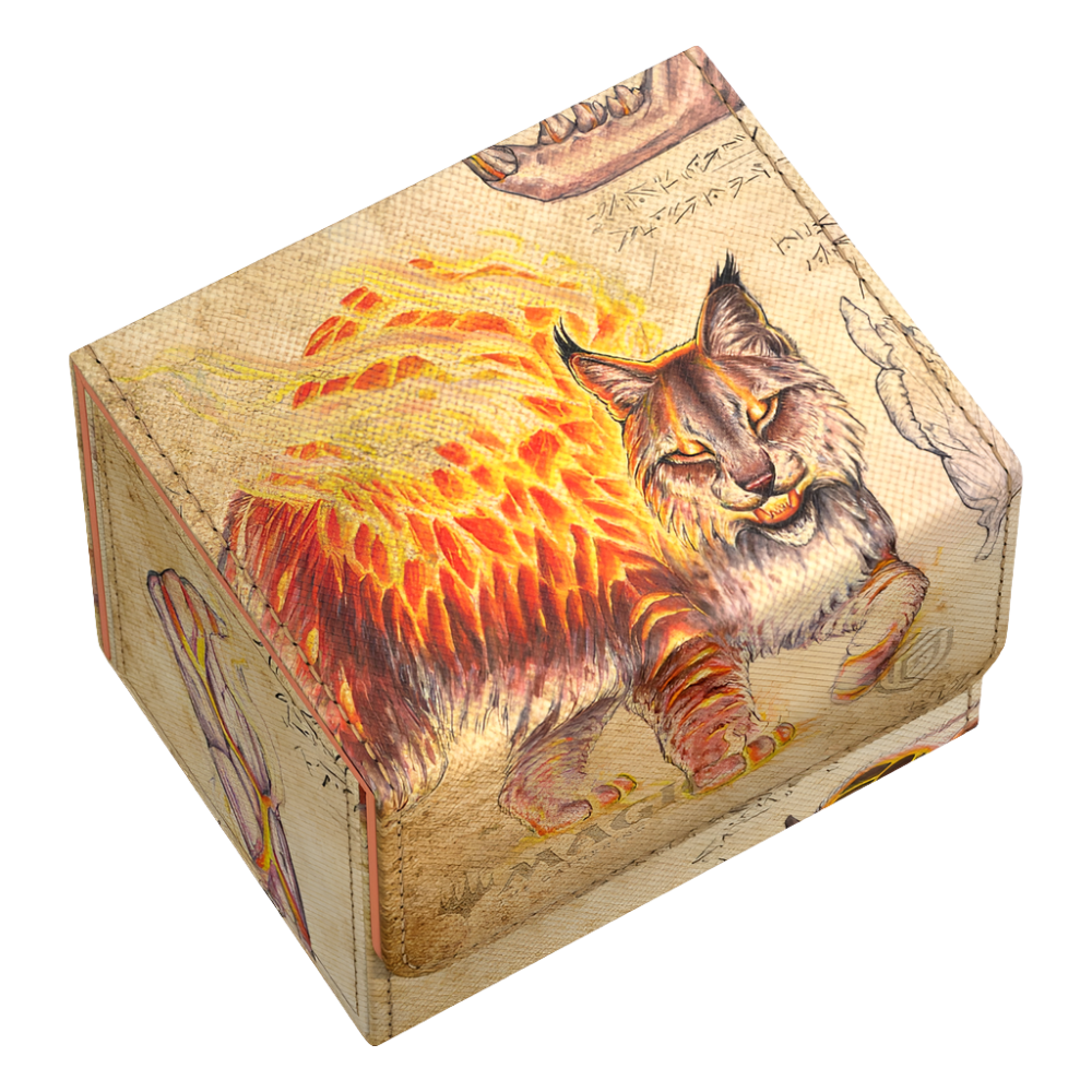 Ultimate Guard - Sidewinder XenoSkin - 100+ Deck Case - Magic: The Gathering - Bloomburrow - Sunspine Lynx