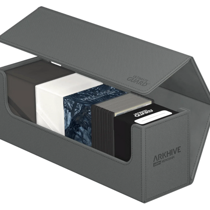 Ultimate Guard - Arkhive XenoSkin - 400+ Card Case - Monocolor Grey