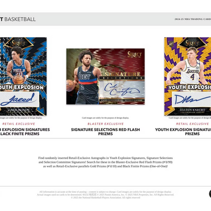 Panini - 2024/25 Select Basketball (NBA) - Blaster Box