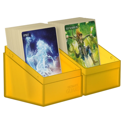 Ultimate Guard - Boulder - 100+ Deck Case - Amber