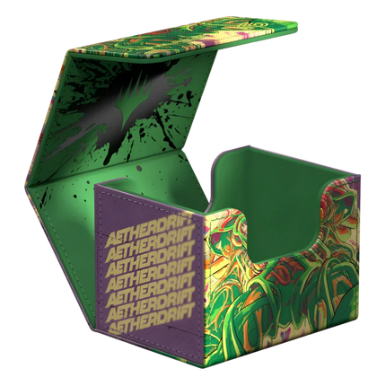 Ultimate Guard - Sidewinder XenoSkin - 100+ Deck Case - Magic: The Gathering - Aetherdrift - Pyrewood Gearhulk