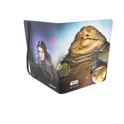 Gamegenic - Star Wars: Unlimited - 18-Pocket Album - Leia Organa & Jabba The Hutt