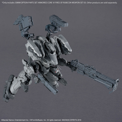 Bandai - 30 Minutes Missions (30MM) - Armoured Core VI Fires of Rubicon - Weapon Set 03