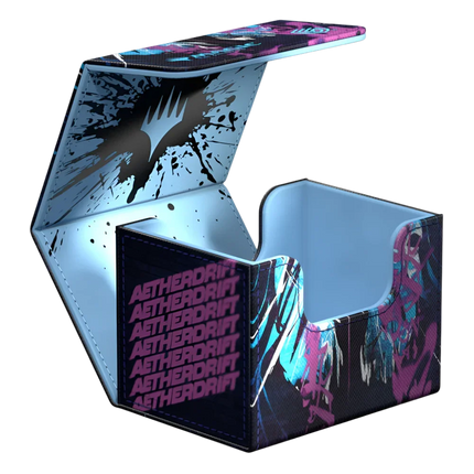 Ultimate Guard - Sidewinder XenoSkin - 100+ Deck Case - Magic: The Gathering - Aetherdrift - Oildeep Gearhulk