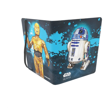Gamegenic - Star Wars: Unlimited - 18-Pocket Album - C-3PO & R2-D2