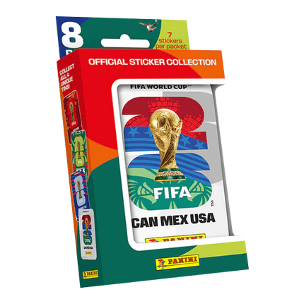 Panini - FIFA World Cup 2026 - Football (Soccer) Official Sticker Collection - Pocket Tin