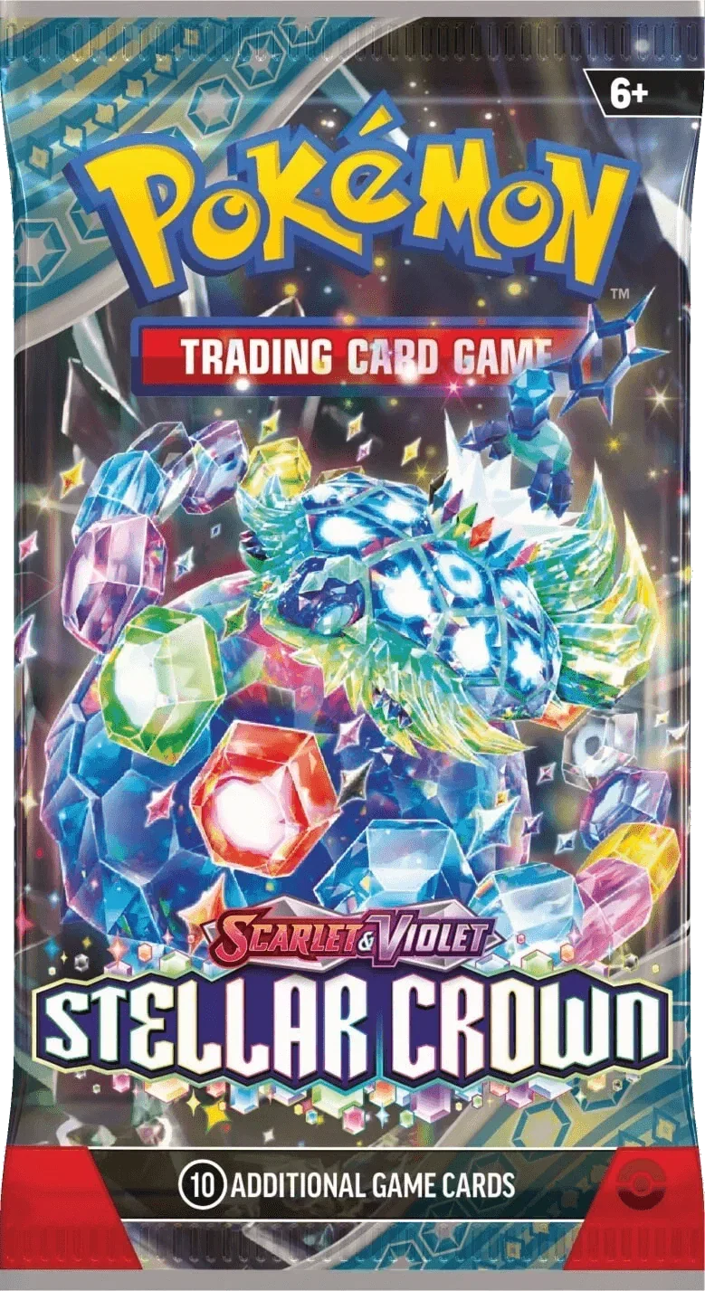 Pokmon Stellar Crown Half Booster Box Sealed, 18 Packs, 2025 UK Edition Pokemon Booster Pack Pokmon Stellar Crown Half Booster Box Sealed, 18 Packs, 2025 UK Edition Pokemon Booster Pack