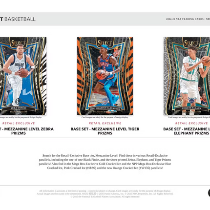Panini - 2024/25 Select Basketball (NBA) - Mega Box