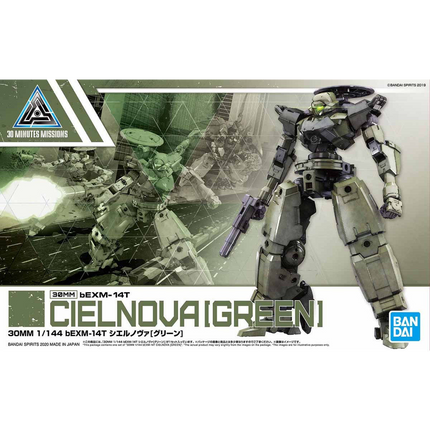 Bandai - 30 Minutes Missions - 1/144 - bEXM-14T Cielnova (Green)
