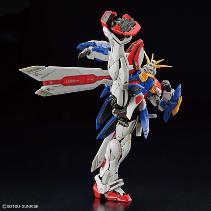 Bandai - Gunpla - RG 1/144 - Mobile Fighter G Gundam - GF13-017NJII Burning Gundam (God Gundam)