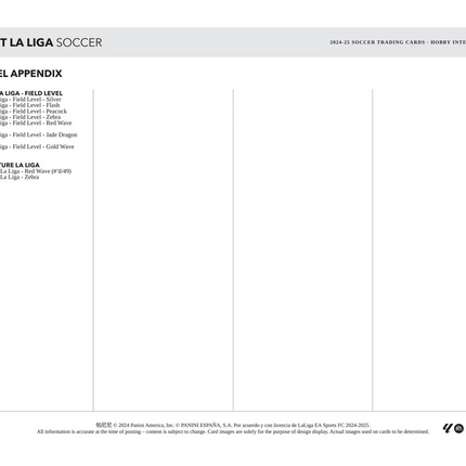 Panini - 2024/25 Select La Liga Football (Soccer) - International Hobby Box