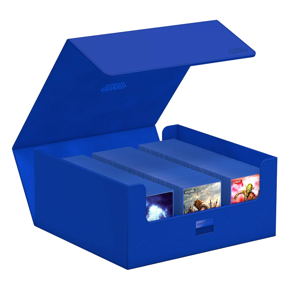 Ultimate Guard - Treasurehive XenoSkin - 90+ Magnetic Card Case - Monocolor Blue