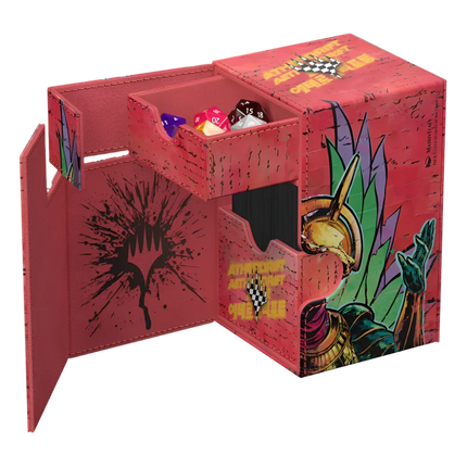 Ultimate Guard - Flip'n'Tray XenoSkin - 100+ Deck Case - Magic: The Gathering - Aetherdrift - Hazoret, Godseeker