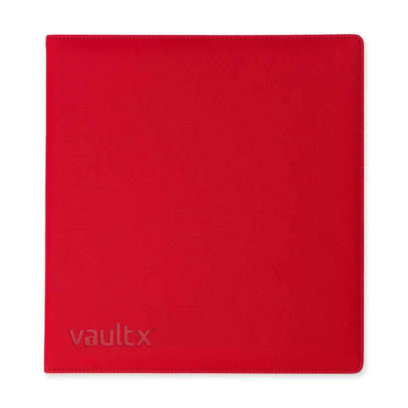 Vault X - Slim Exo-Tec® Ring Binder - Red