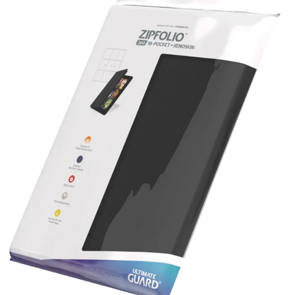 Ultimate Guard - Zipfolio 360 XenoSkin - 18-Pocket Portfolio - Black