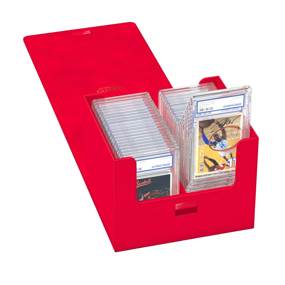 Ultimate Guard - Minthive XenoSkin - 30+ Graded Card Case - Red
