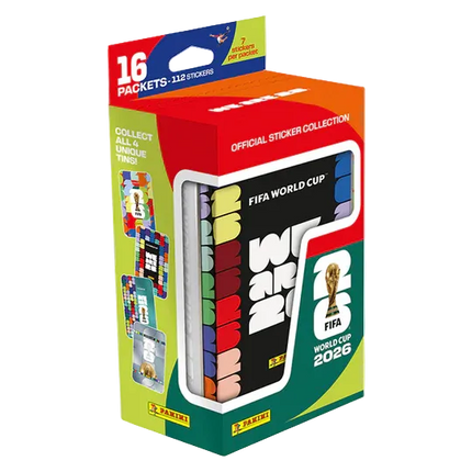 Panini - FIFA World Cup 2026 - Football (Soccer) Official Sticker Collection - Mega Tin