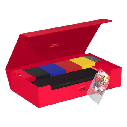 Ultimate Guard - Omnihive XenoSkin - 1000+ Card Case - Red