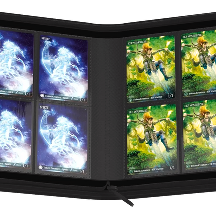 Ultimate Guard - Zipfolio 160 XenoSkin - 8-Pocket Portfolio - Black