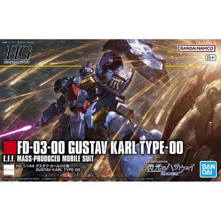 Bandai - Gunpla - HG 1/144 - Mobile Suit Gundam: Hathaway’s Flash - FD-03-00 Gustav Karl Type-00
